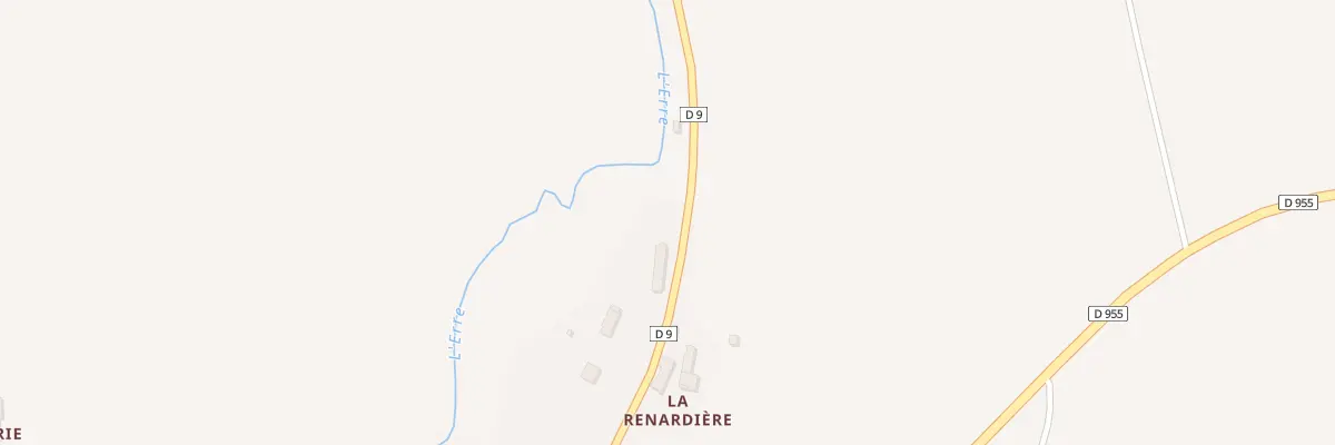 Plan du 2 La Renardiere à Perche en Nocé