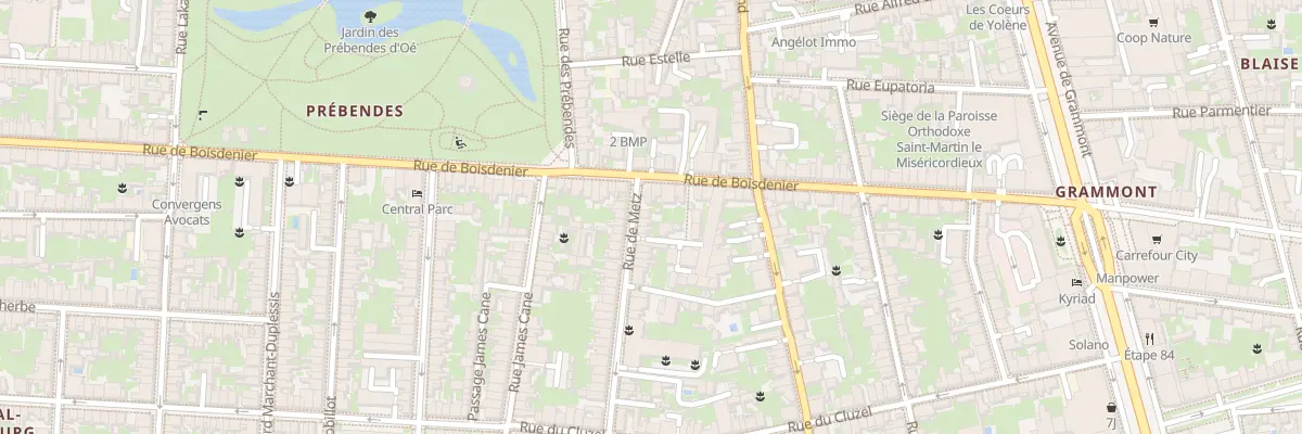 Plan du 4 Rue de Metz à Tours