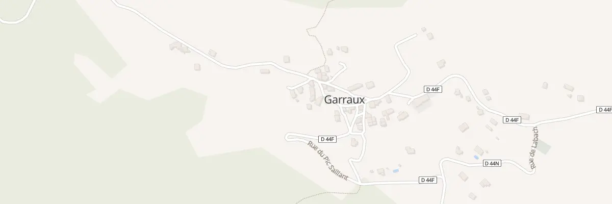 Plan du 33 Village de Garraux à Bezins-Garraux
