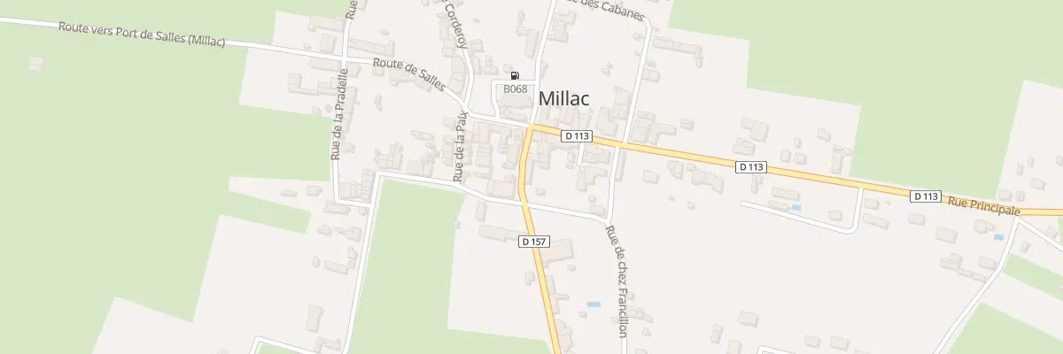 Plan du 5 Rte des Vieilles Forges à Millac