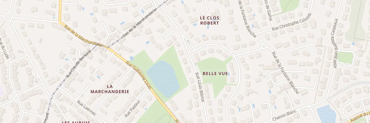 Plan du 13 Rue Louis Blériot à Chambray-lès-Tours