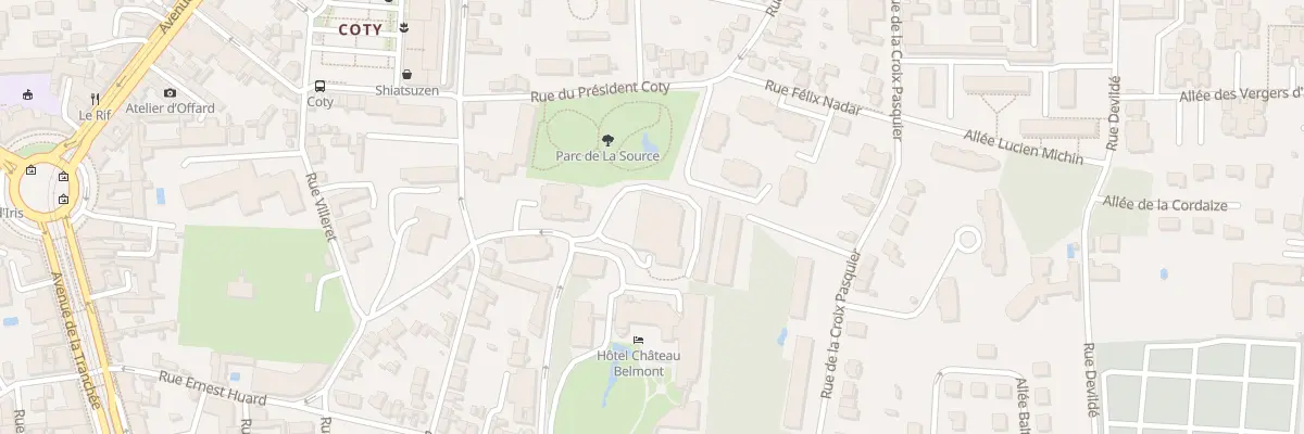 Plan du 91 Rue Groison à Tours