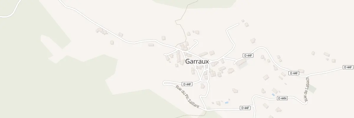 Plan du 36 Village de Garraux à Bezins-Garraux