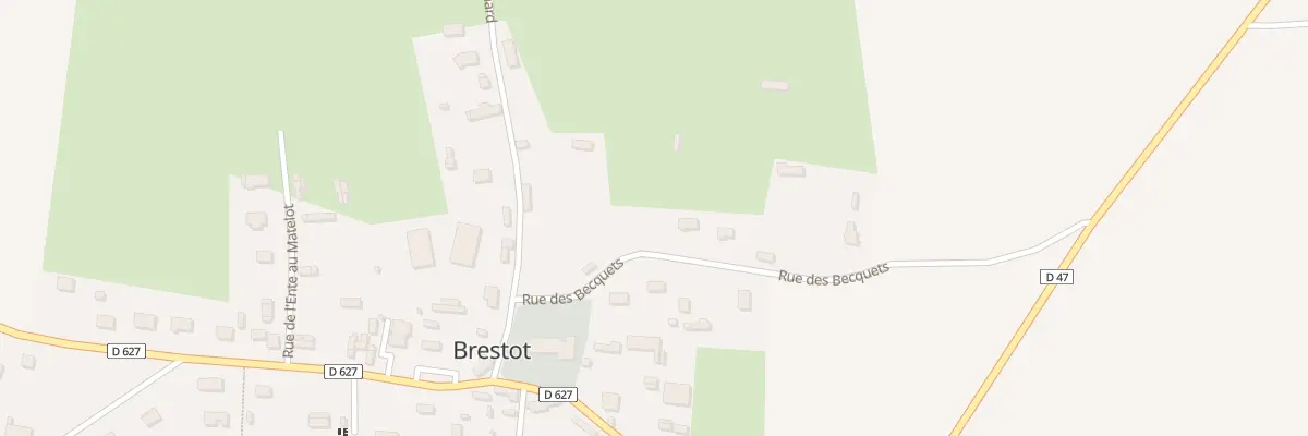Plan du 1B Rue des Becquets à Brestot