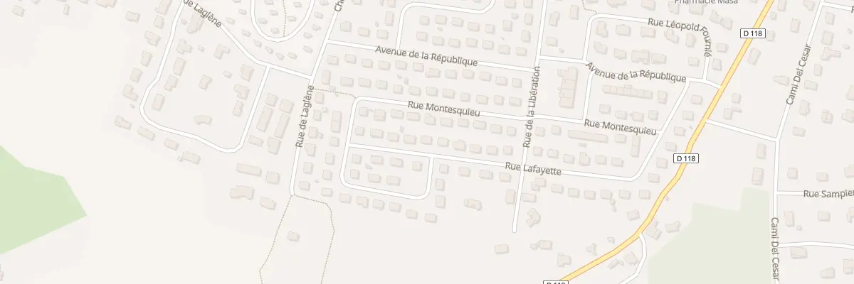 Plan du 32 Rue Lafayette à Pujols