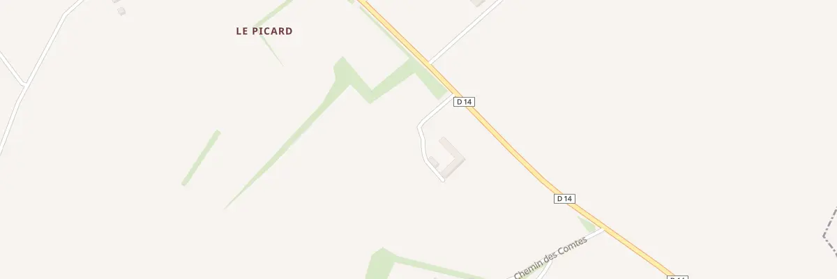 Plan du 1 Le Picard à Sainte-Radegonde