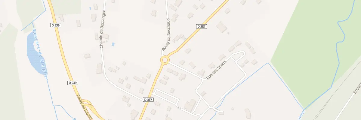 Plan du 1 Rue des Sports à Château-l’Évêque