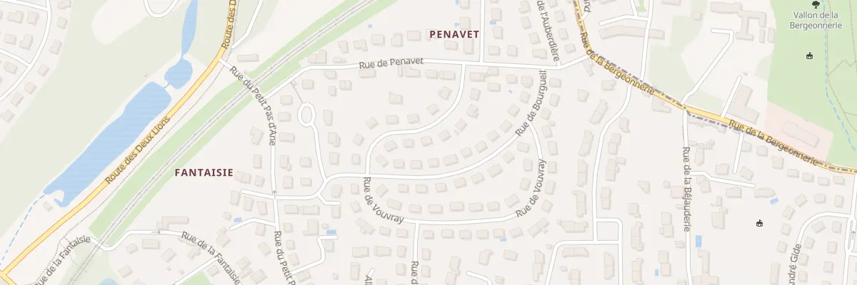 Plan du 12 Rue de Vouvray à Joué-lès-Tours