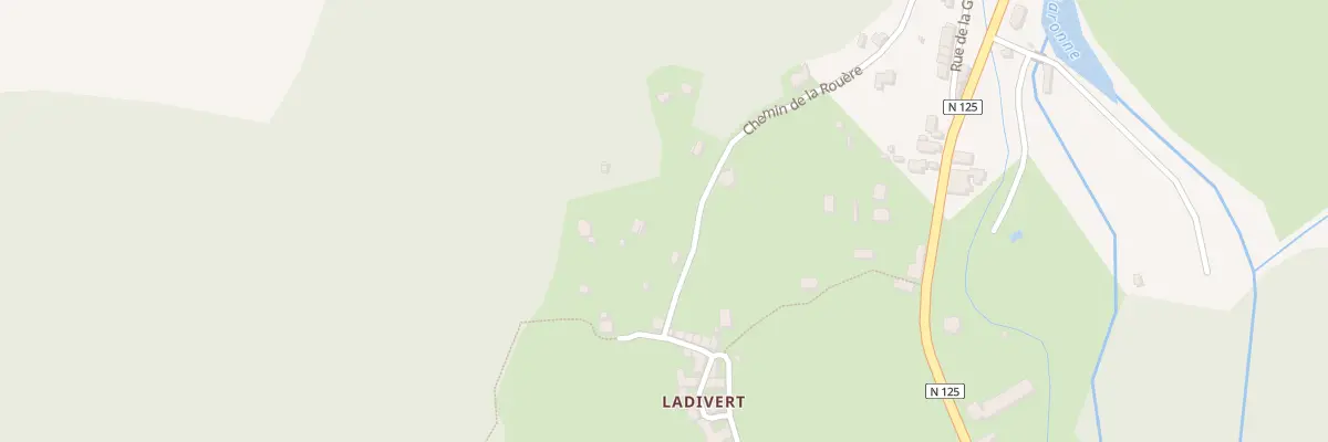 Plan du 330 Che de la Rouère à Saint-Béat-Lez