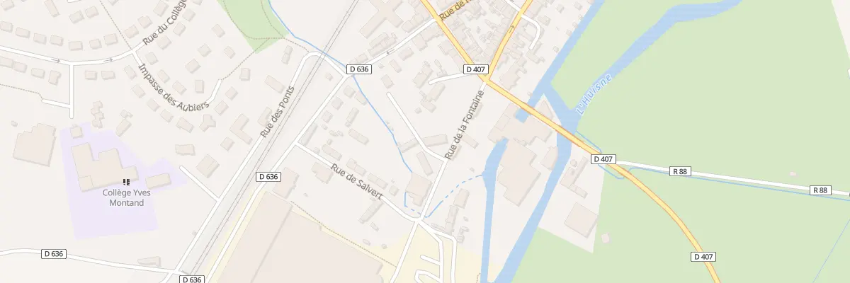 Plan du 2D Rue de la Fontaine à Val-au-Perche