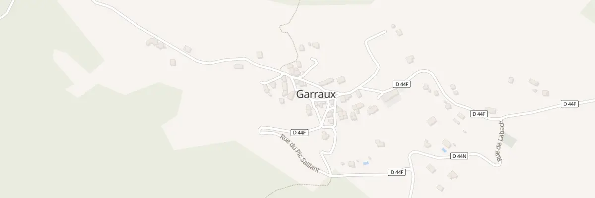 Plan du 32 Village de Garraux à Bezins-Garraux