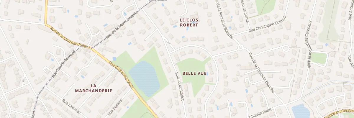 Plan du 14 Rue Louis Blériot à Chambray-lès-Tours