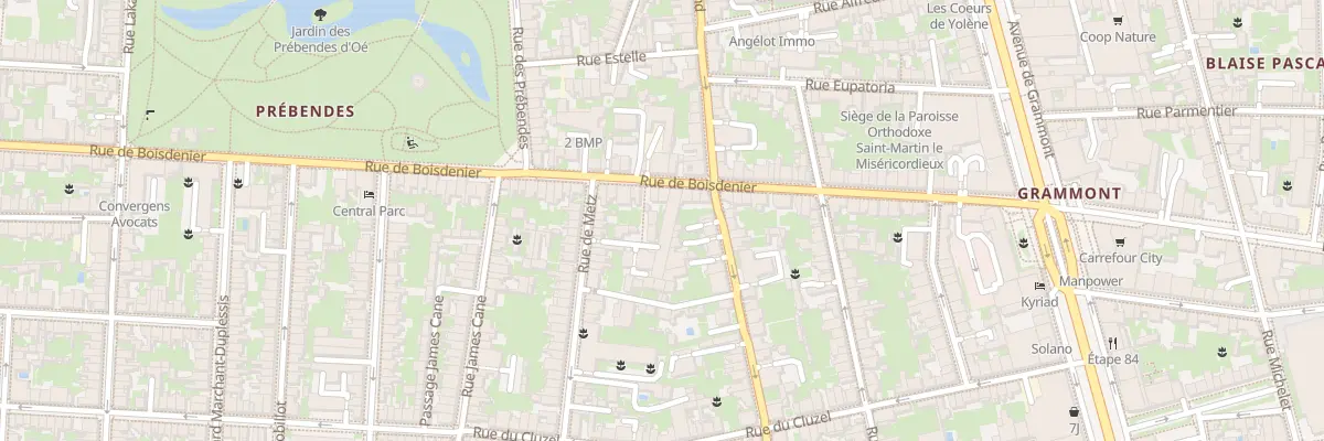 Plan du 52 Rue de Boisdenier à Tours