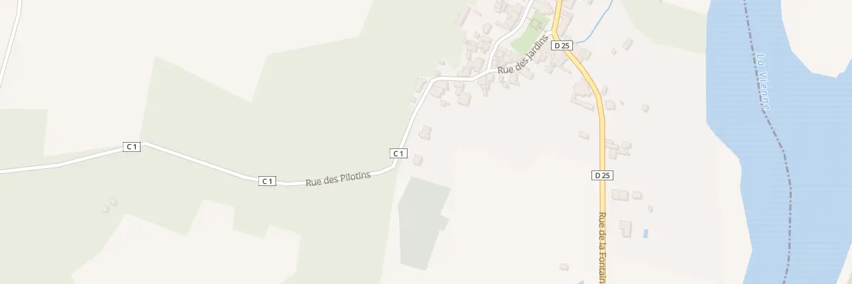 Plan du 13 Rue des Pilotins à Gouex