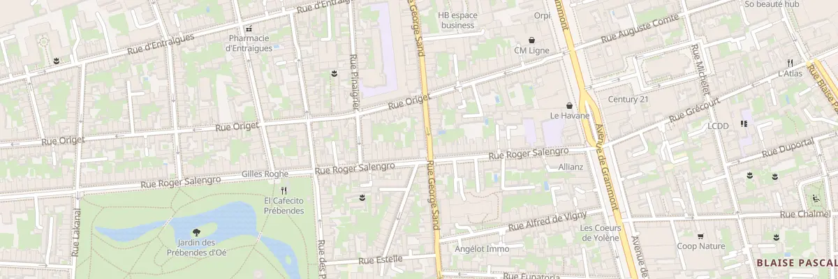 Plan du 69 Rue George Sand à Tours