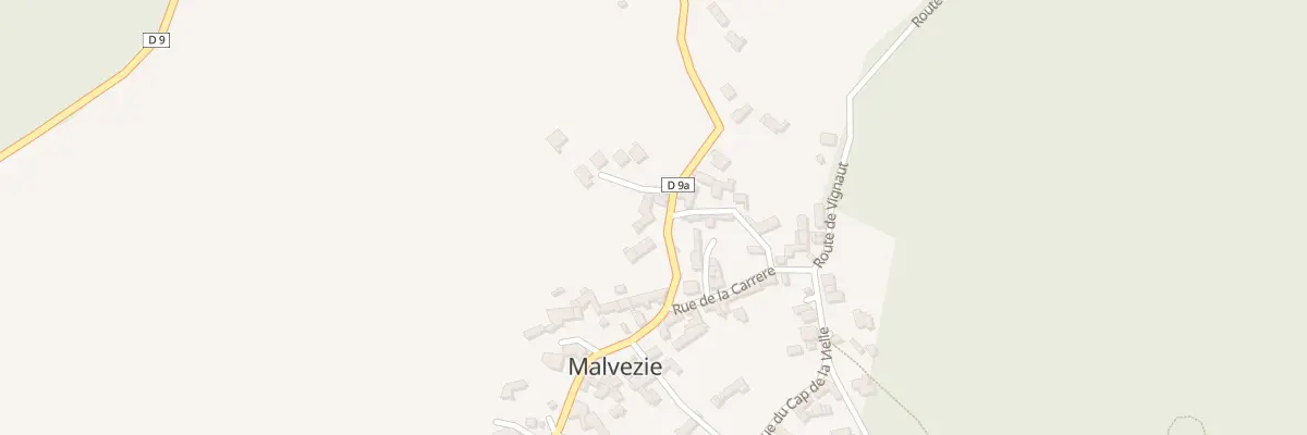 Plan du 90 Village à Malvezie