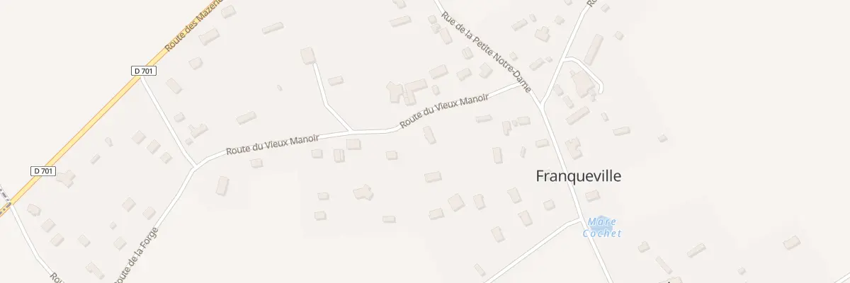 Plan du 78F Le Village à Franqueville
