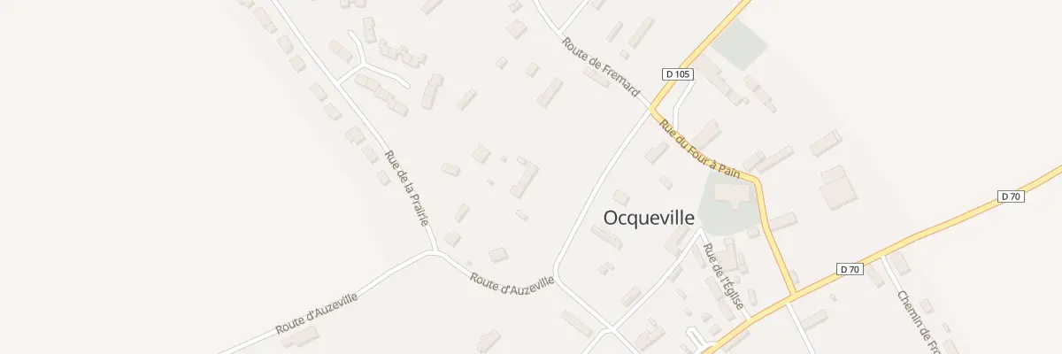 Plan du 7 Rue de la Bourrellerie à Ocqueville