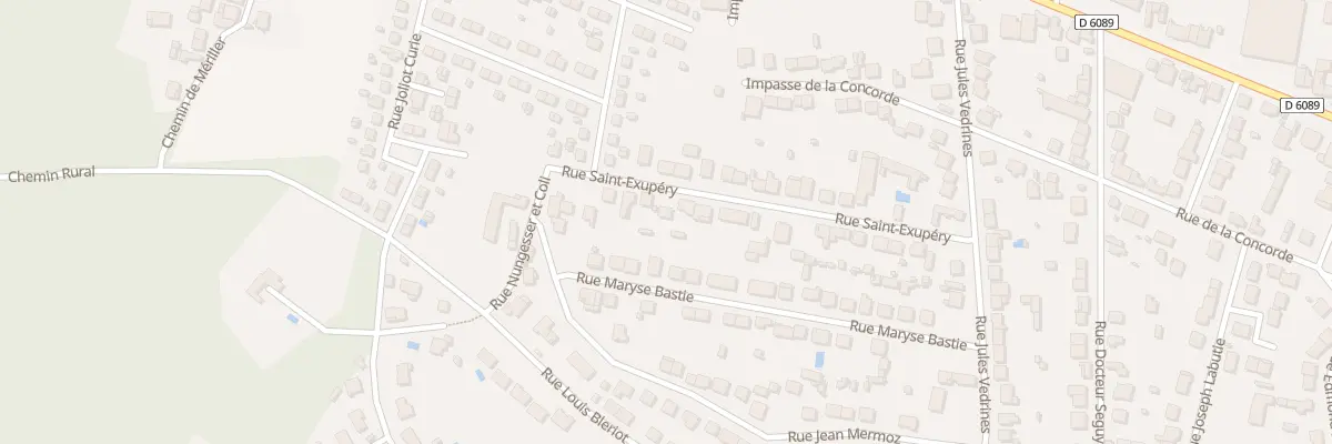 Plan du 29 Rue de Saint-Exupery à Coulounieix-Chamiers