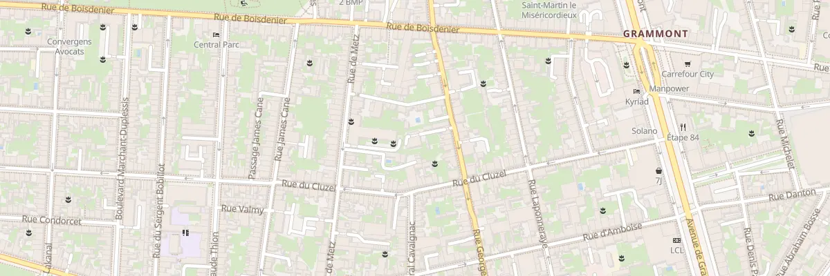 Plan du 125 Rue George Sand à Tours