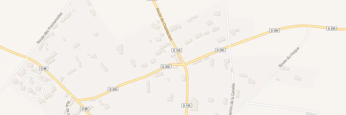 Plan du 24 Rue du Colombier à Bosville