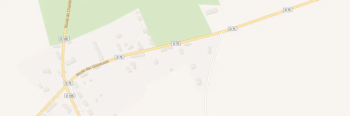 Plan du 840 Rte des Glaneuses à Bosville