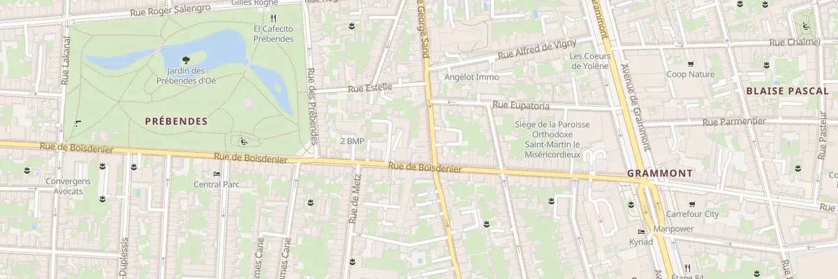 Plan du 103 Rue George Sand à Tours