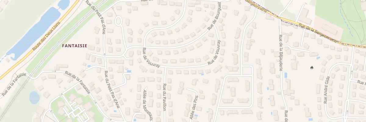 Plan du 28 Rue de Vouvray à Joué-lès-Tours
