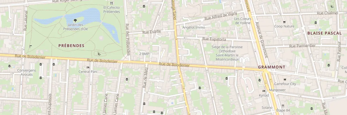 Plan du 105 Rue George Sand à Tours