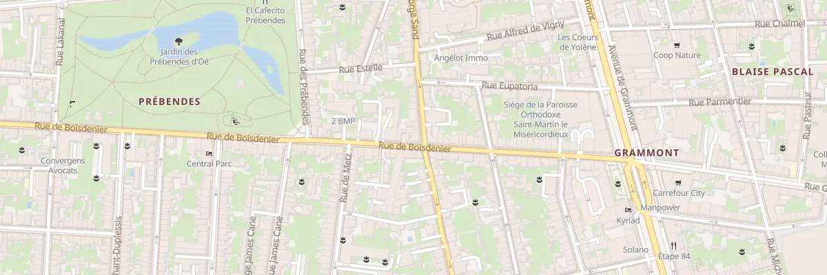 Plan du 61 Rue de Boisdenier à Tours