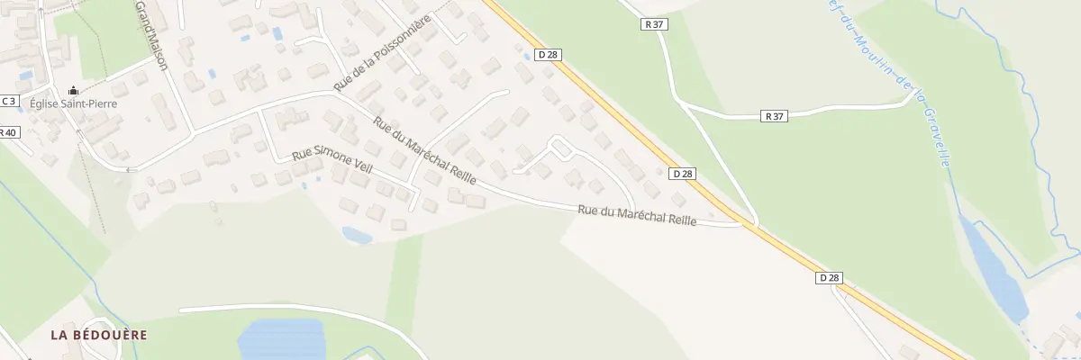 Plan du 10 All de la Grange d’Asse à Cerelles