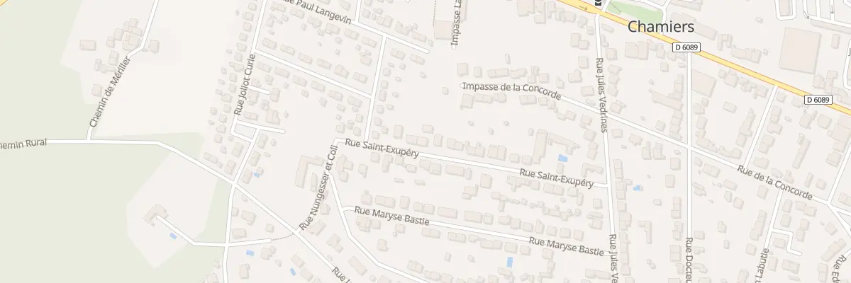 Plan du 28 Rue de Saint-Exupery à Coulounieix-Chamiers