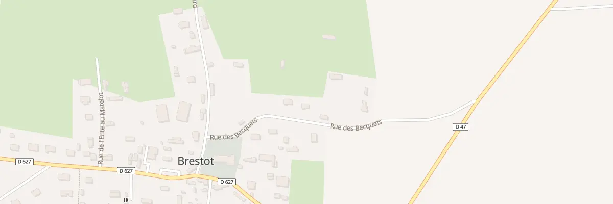 Plan du 3B Rue des Becquets à Brestot