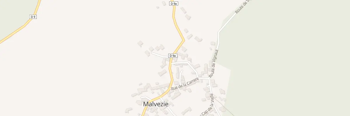 Plan du 1 Rue Marascasses à Malvezie