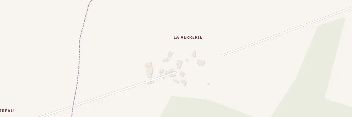 Plan du 50 La Verrerie à Montrouveau