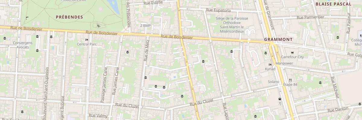 Plan du 117 Rue George Sand à Tours