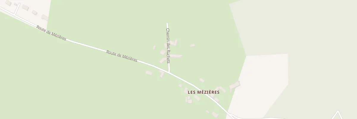 Plan du 2 Che des Ruchets à Tourouvre au Perche