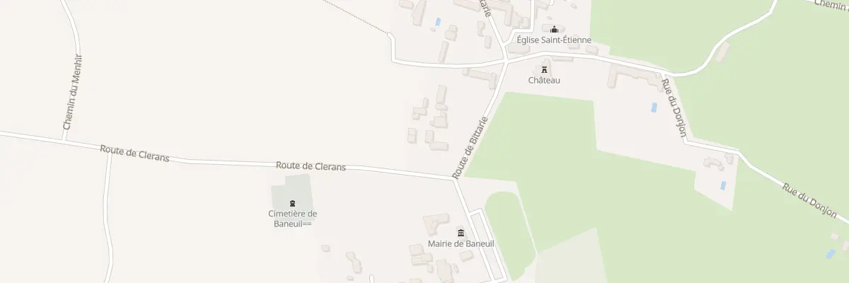 Plan du 62 Cardoux à Baneuil