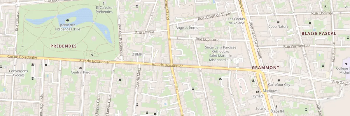 Plan du 118 Rue George Sand à Tours