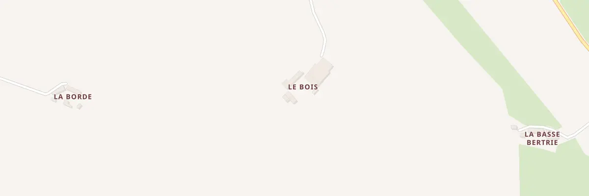 Plan du 5107 Le Bois à Sainte-Cérotte