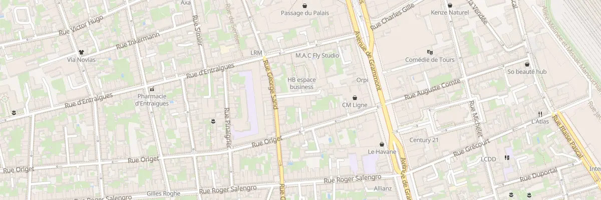 Plan du 5 Imp 58 Rue George Sand à Tours