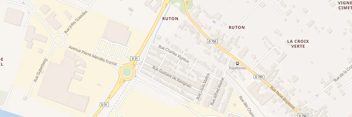 Plan du 18 Rue Charles Vigreux à Descartes