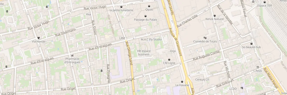 Plan du 26 Rue d’Entraigues à Tours