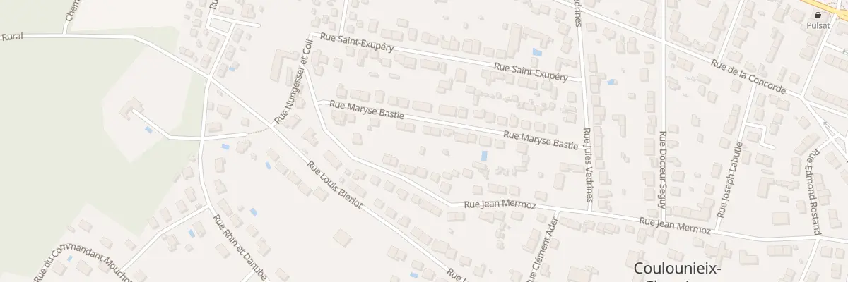 Plan du 23 Rue Maryse Bastie à Coulounieix-Chamiers