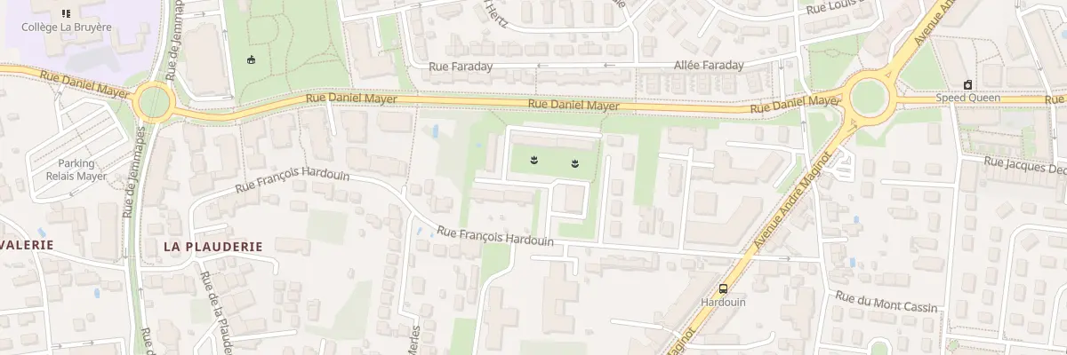 Plan du 27 Rue François Hardouin à Tours