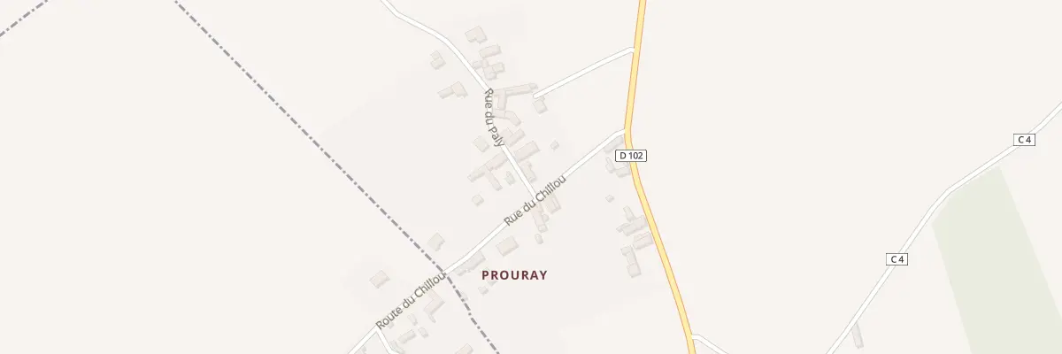 Plan du 2 Rue du Paly à Civray-sur-Esves