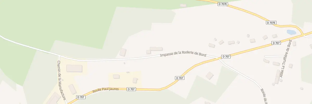 Plan du 216 Imp de la Roderie de Bord à Nontron
