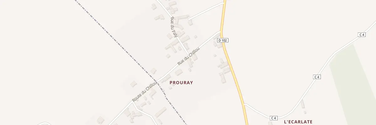 Plan du 3 Rue du Chillou à Civray-sur-Esves