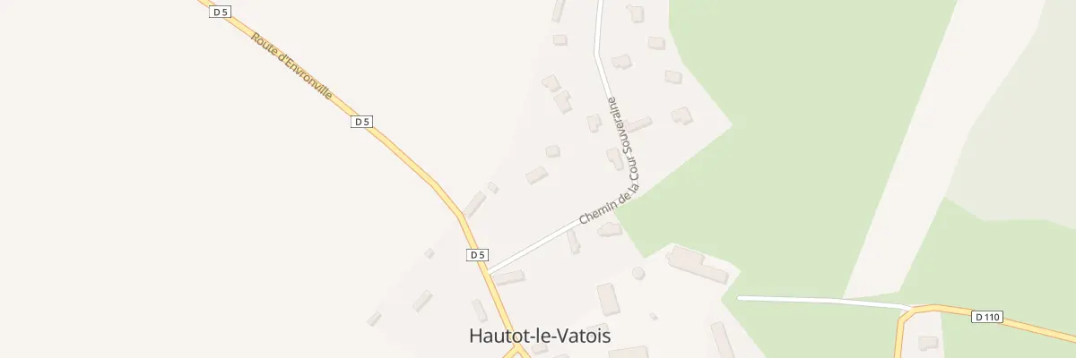 Plan du 85 Che de la Cour Souveraine à Hautot-le-Vatois
