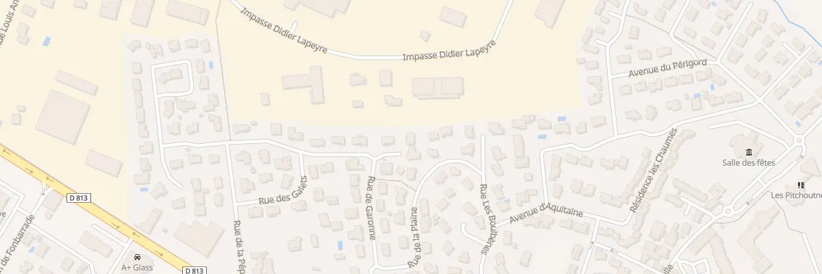 Plan du 16 Rue de Garonne à Castelculier